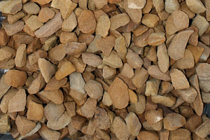 Kamenclub.ru: Щебень крошка желтый (песчаник) фр. 20-40 мм.  купить в Москве песчаник бежевый рыжий каменная крошка песчаника 9500 руб/т   фото КАМЕНЬ КЛУБ